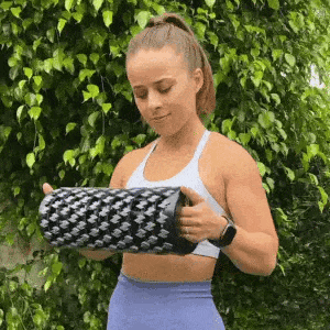 FlexRoll – Expandable & Collapsible Travel - Deep Tissue - Trigger Point Massage Foam Roller | JackedApe