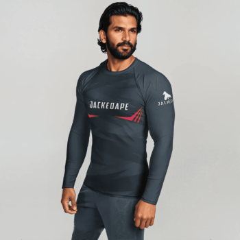 Tactical - Mens Rash Guard - tissu extensible dans les quatre sens et coutures ergonomiques plates | JackedApe