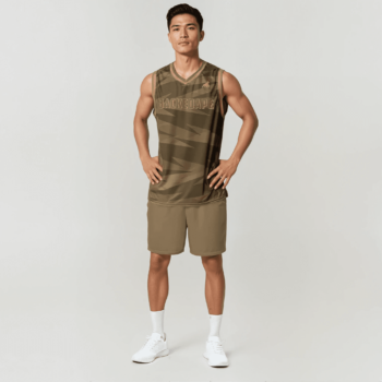 Tactical – Maillot sans manches unisexe - Conçu pour la performance et le style, il offre un tissu respirant, extensible dans deux sens et une protection UPF50+ | JackedApe