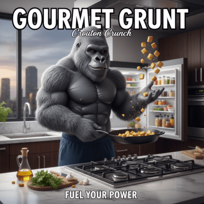 img homemade croutons 30 minutes | JackedApe