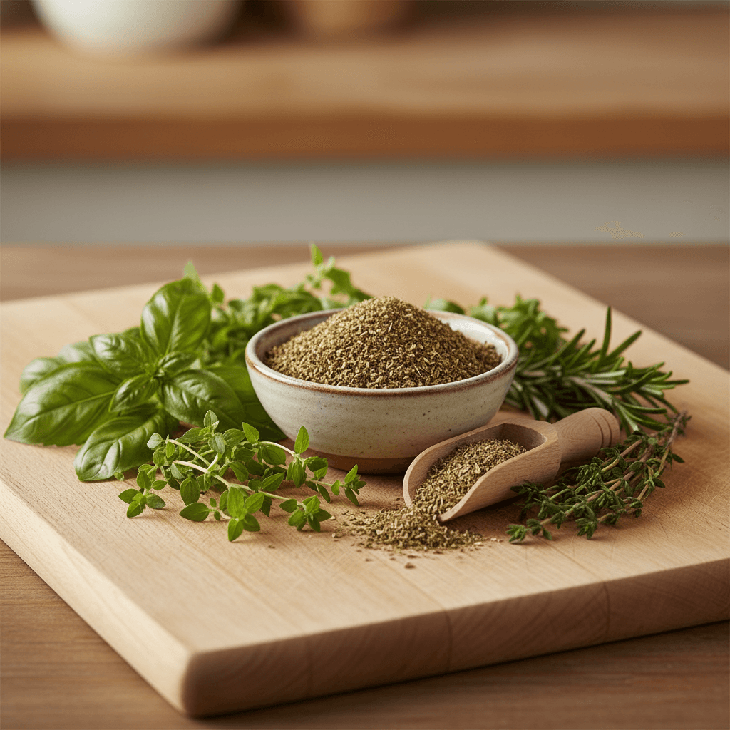 Visuel du mélange d'herbes italiennes