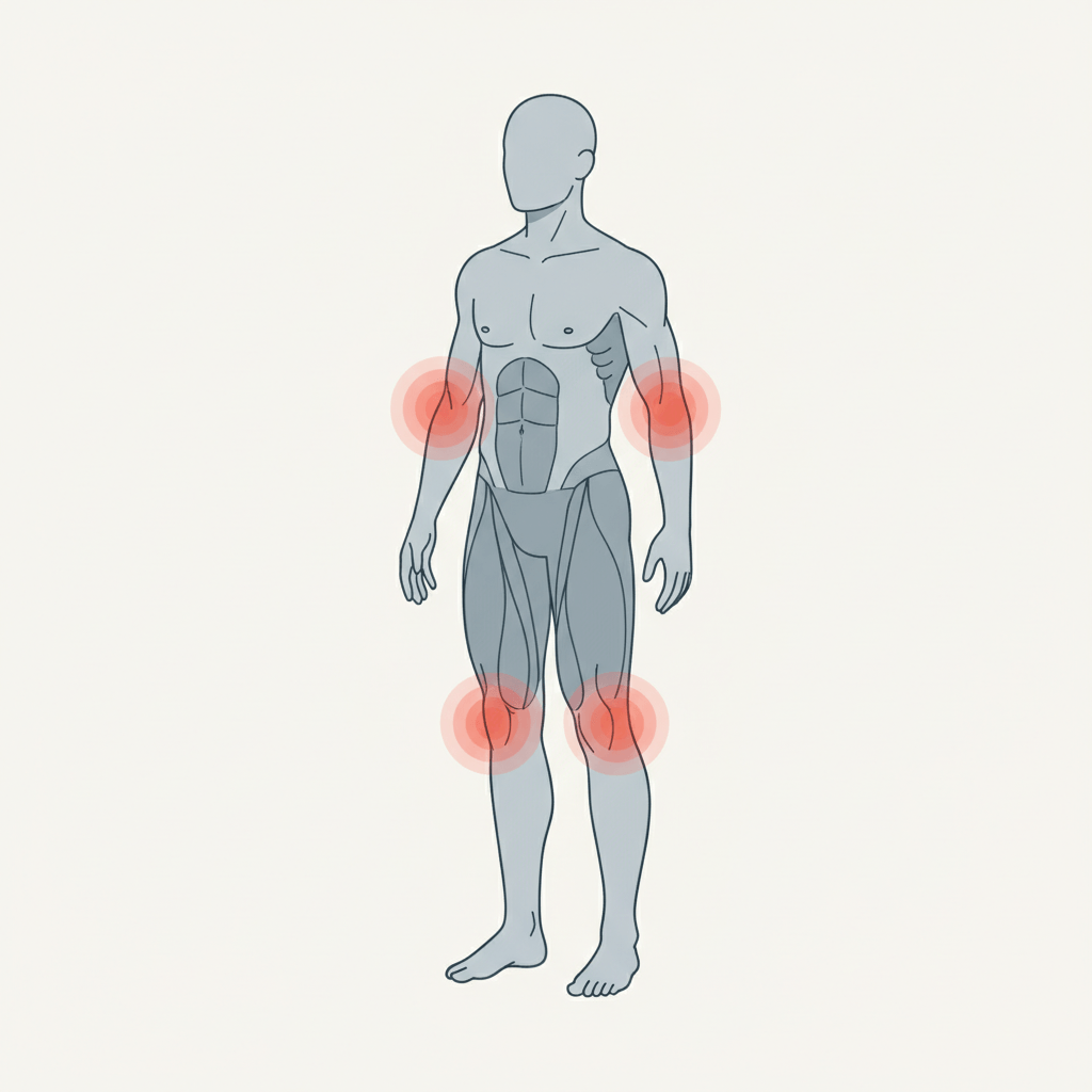 Visualisation de la douleur musculaire