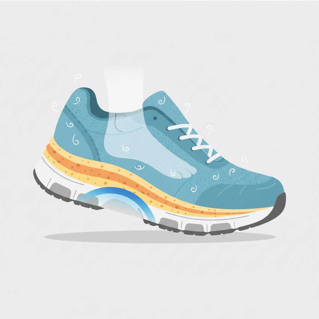 caractéristiques de chaussures de marche