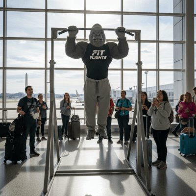 img rfk jr pullups airport | JackedApe