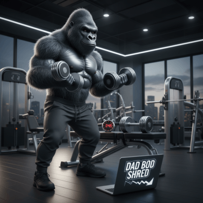 img dad bod shred workout | JackedApe